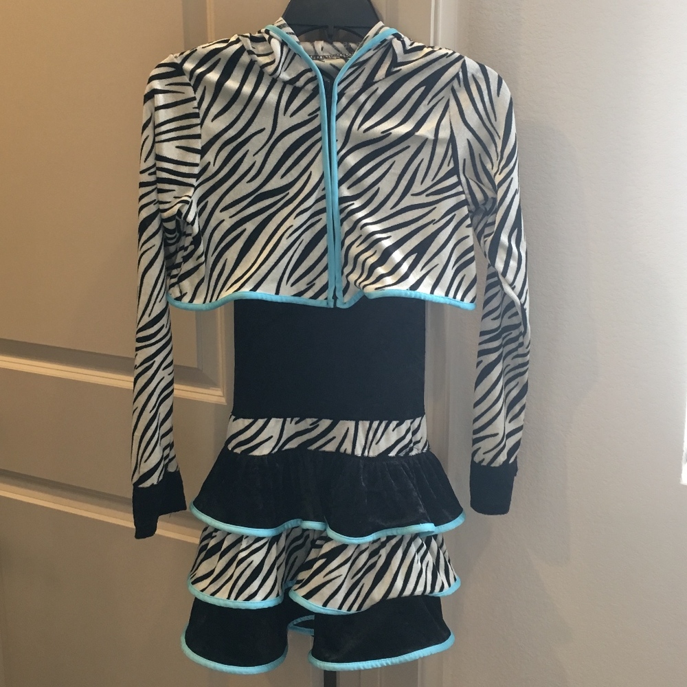 Rubie's Girl's Zebra Halloween Dress Up Costume L